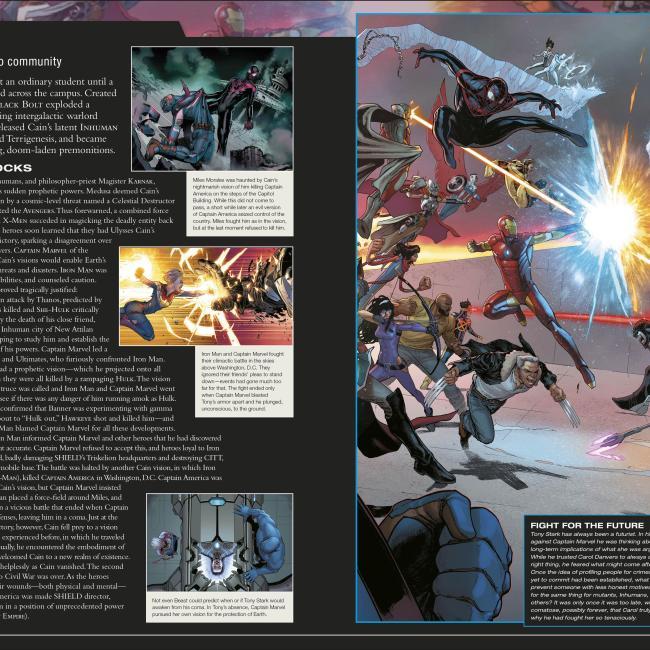 Image du produit Marvel Encyclopedia New Edition (Anglais, Stan Lee, Stephen Wiacek, Adam Bray, 2019)