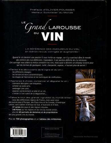 Immagine prodotto Le grand Larousse du vin (Francese, Collettività, 2019)