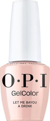 OPI Gelcolor Gel-Nagellack Opaque Shimmer & Metallic UV Cure (Let Me Bayou a Drink)