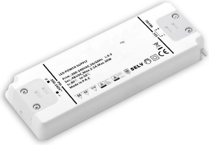 Produktbild Isoled LED Trafo 48V/DC, 0-60W, ultraflach, SELV