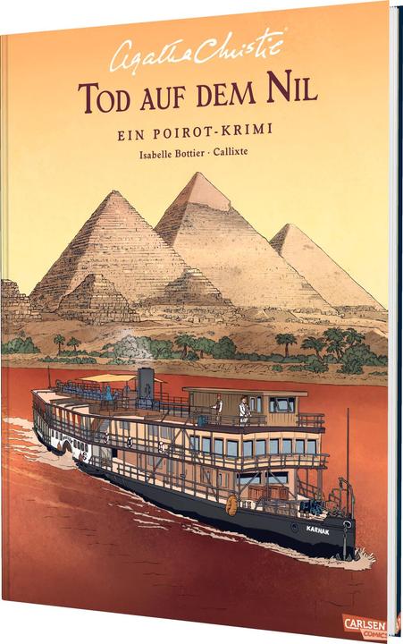 Actual product image Agatha Christie Classics: Tod auf dem Nil (German, Isabelle Bottier, Agatha Christie, Thomas Schöner, 2025)
