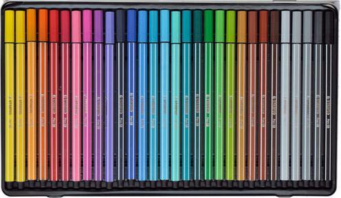 Actual product image STABILO Pen 68 Premium felt-tip pen (Multicoloured, 1 x)