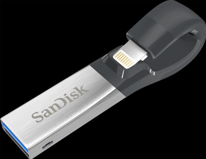 Actual product image SanDisk iXpand Flash Drive 256GB (256 GB)