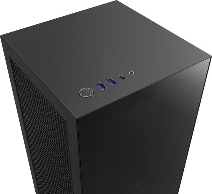 Actual product image NZXT Housing H1 2022 Black (CS-H11BB-EU) (Mini-ITX)