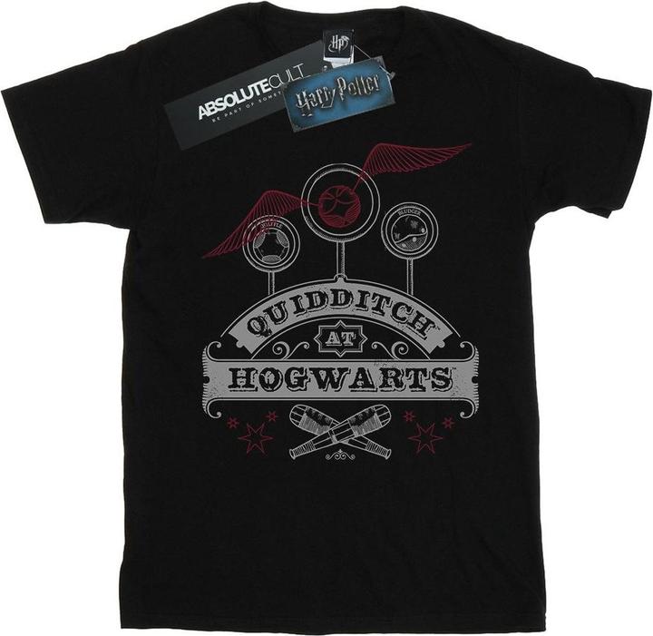 Quidditch At Hogwarts TShirt Mädchen (140, 146)
