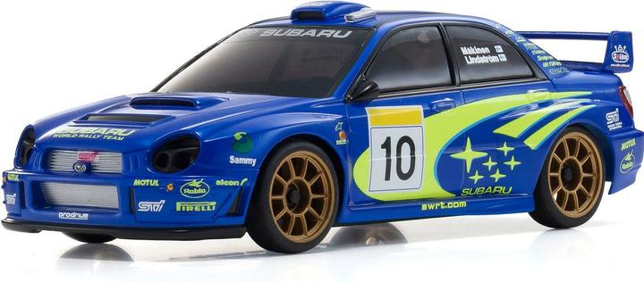 Kyosho Mini-Z MA020 Subaru Impreza WRC 2002 White, ARTR (ARR Almost Ready to Run)