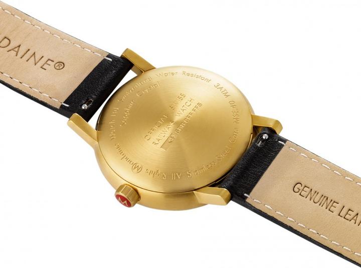 Produktbild Mondaine Evo2 - Ip Gold (Analoguhr, 40 mm)
