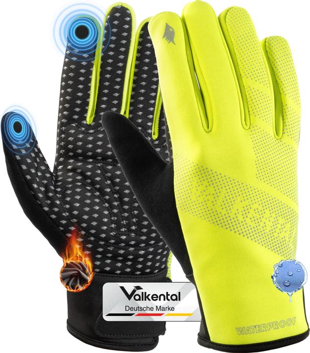 Produktbild Valkental GloRider Flex - Wasserfester Ãoebergangshandschuh mit Grip (L)