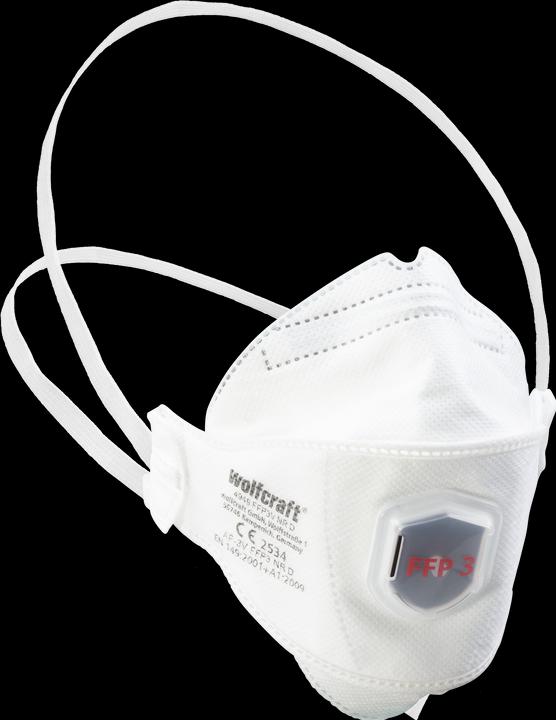 Image du produit wolfcraft wolfcraft 2 Feinstaubmasken FFP3 V (CE) (FFP3)