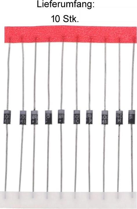 Immagine prodotto MiC 10 pezzi 1N4001 diodo al silicio universale