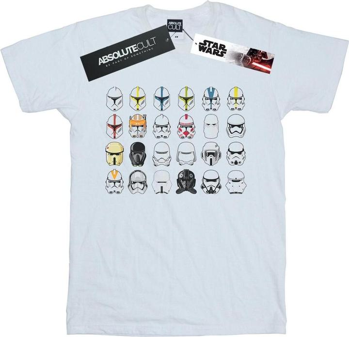 Star Wars Trooper Helmets TShirt (L)