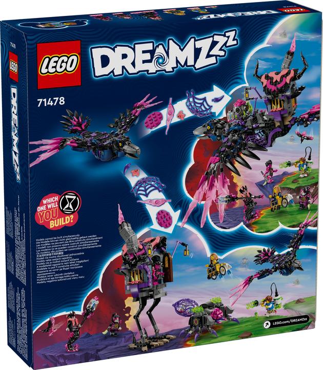 Produktbild LEGO Der Mitternachtsrabe der Nimmerhexe (71478, LEGO Dreamzzz)