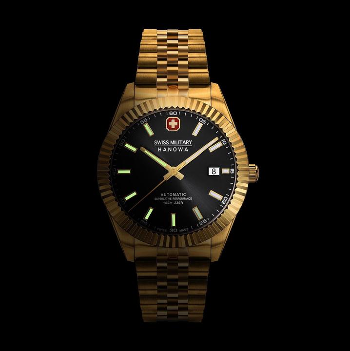 Image du produit Swiss Military Hanowa Herrenuhr (Montre avec pierre précieuse, 41 mm)
