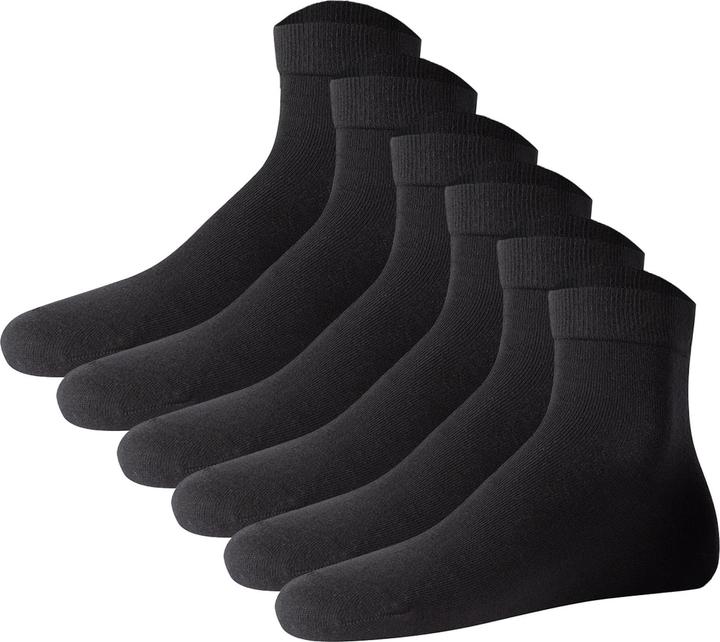 Actual product image Joop! Unisex premium essential organic cotton Quarter 6p (pack of 6, 39 - 42)