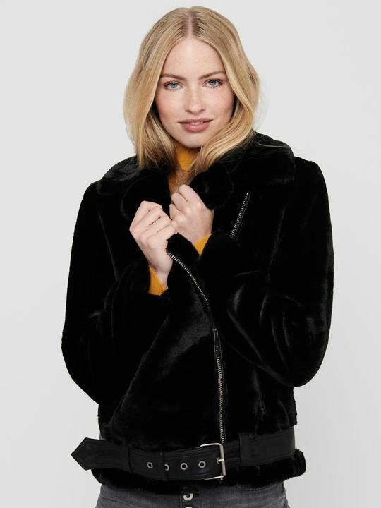 Image du produit Only Veste de motard en fausse fourrure