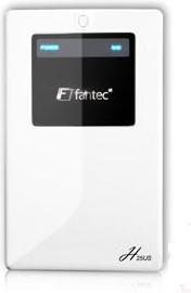 Fantec H25US, external 6.35 cm (2.5 inch) enclosure, SATA, USB 2.0, backup, white