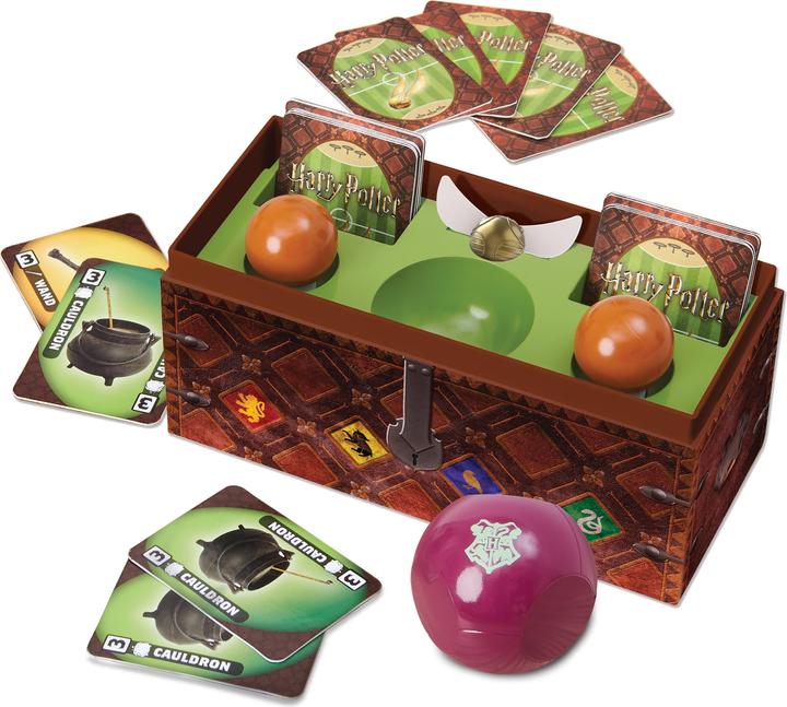 Produktbild Spin Master Harry Potter – Fang den Goldenen Schnatz, ein Quidditch-Brettspiel für Hexen, Zauberer und Muggel