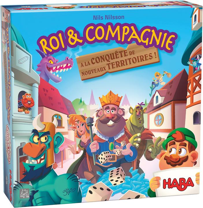 Actual product image Haba Roi Compagnie - A la conquête de nouveaux territoires (French)
