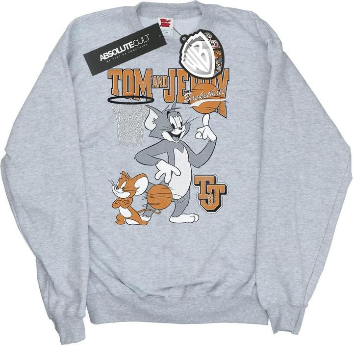 Tom & Jerry Spinning Basketball Sweatshirt Mädchen