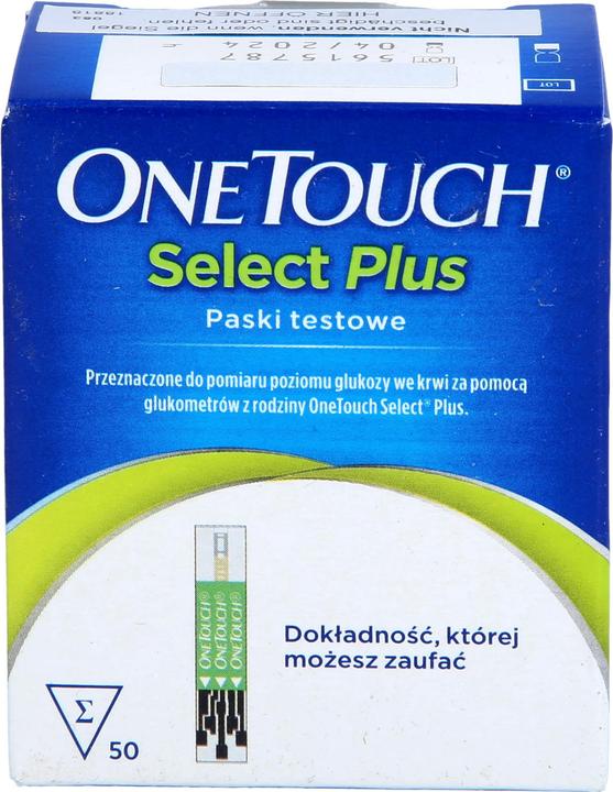 Produktbild Kohlpharma One Touch Select Plus Blutzucker Teststreifen, 50 St. Teststreifen (Teststreifen)