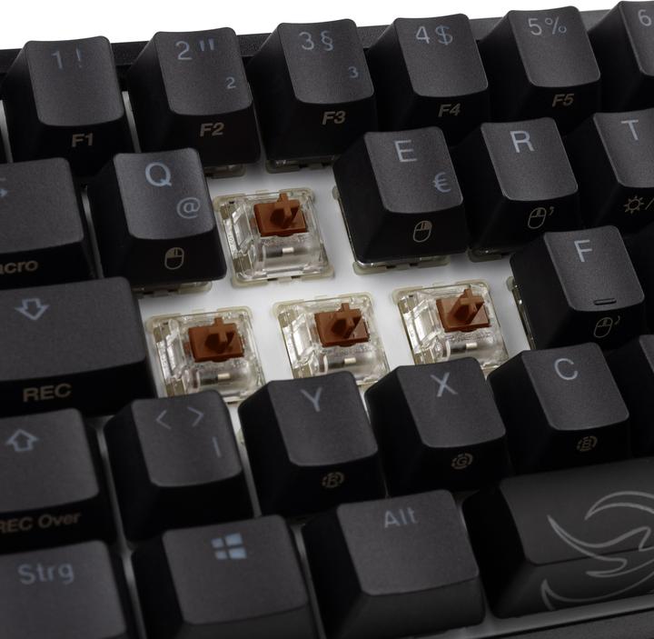 Image du produit Ducky One 2 Pro Mini clavier de jeu, RGB LED - Cherry Brown (DE, Filaire)