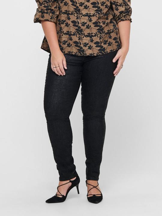 Actual product image Only Curvy Ecks Life Snake HW Skinny Fit Jeans (48)