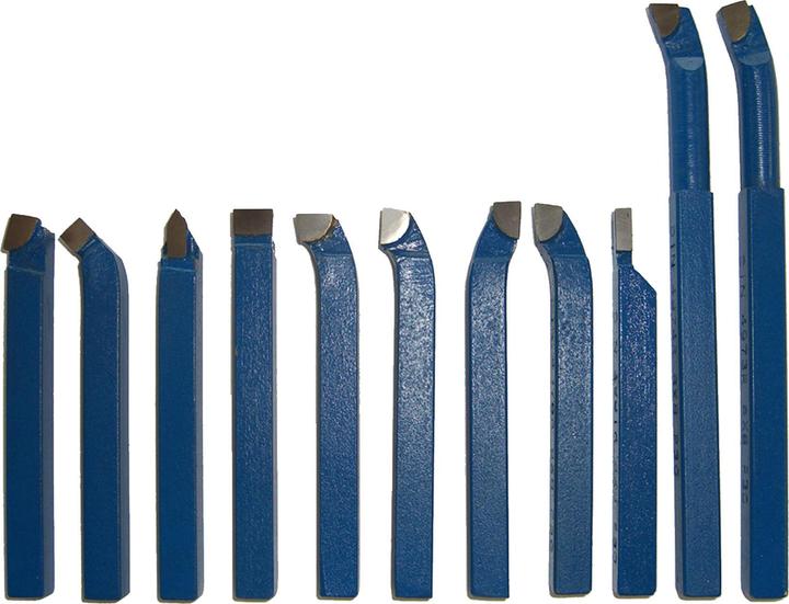 Actual product image Paulimot Turning tool set 11-piece with carbide tips P30, DIN 4976, 10 mm (90 mm)