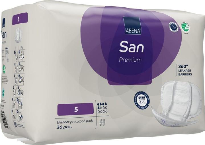 Actual product image Abena Premium 5 purple (36 x, 5)