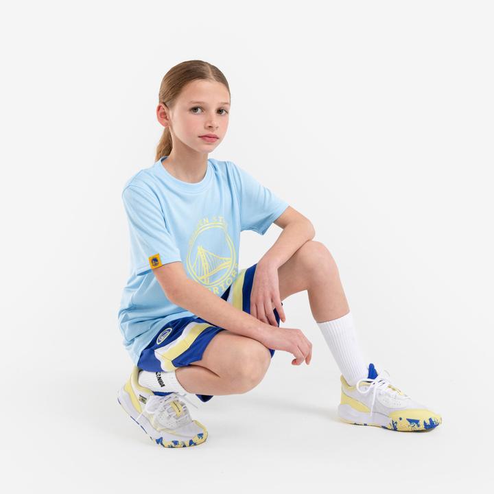 Produktbild Tarmak Kinder Basketball Schuhe niedrig NBA Warriors - Fast 900 Low-1 weiss (35)