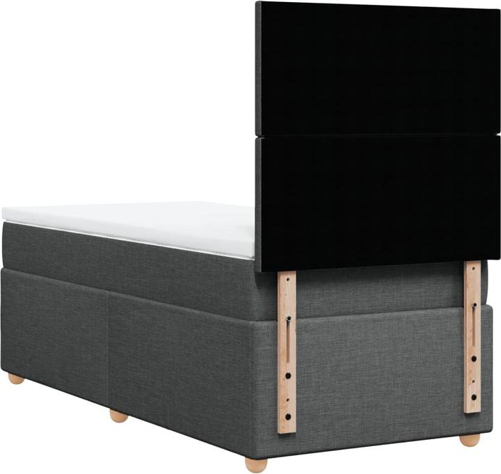 Produktbild VidaXL Bo x springbett mit Matratze 180 x 200 cm Stoff (180 x 200 cm)