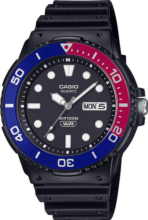 Casio MRW-230H-1E2VEF Herrenuhr Timeless collection 45mm 10 ATM (Sportuhr, 45 mm)