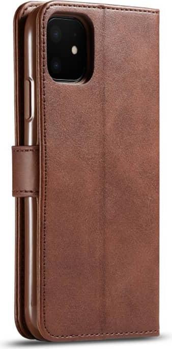 Produktbild LC.Imeeke iPhone 5 / 5S / SE 2016 - Wallet Etui mit 3 Kartenfächern & Magnetverschluss, Braun (Apple iPhone 5, Apple iPhone 5s, Apple iPhone SE)
