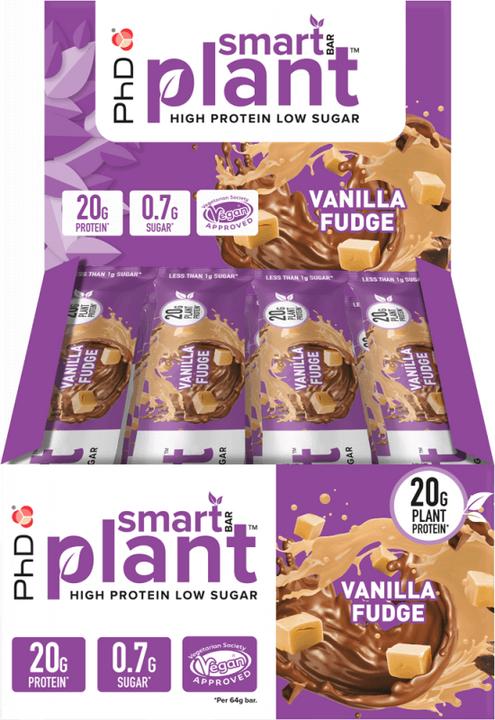 Actual product image PhD Nutrition Smart Plant Bar (Vanilla, 12 pcs., 740 g)
