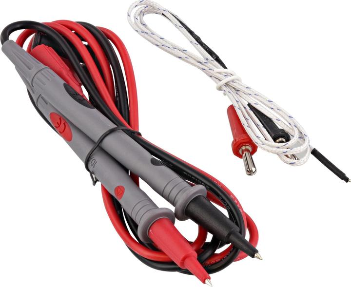 Produktbild InLine Multimeter mit Touch-Pad und beleuchtetem Display (CAT III 1000V, CAT IV 600V)