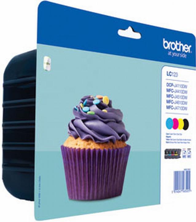 Image du produit Brother LC-123VALBP Value Pack (M, CF, C, Y)