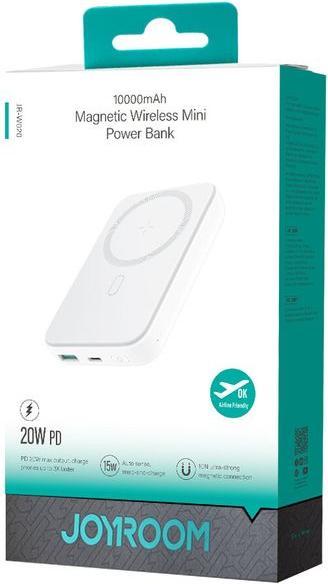 Immagine prodotto Joyroom Mini magnetico (10000 mAh, 20 W, 15 Wh)
