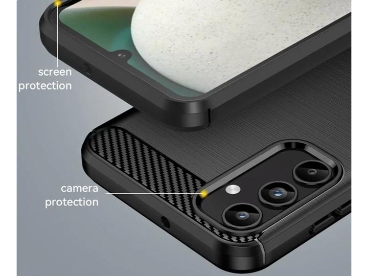 Produktbild Screenguard Samsung Galaxy A15 5G Hülle Carbon Brushed Soft TPU (Samsung Galaxy A15 5G)