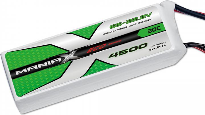 Immagine prodotto ManiaX 30C ECO 22.2V 4500mAh 30C EC5 (4500 mAh)