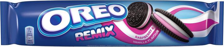 Actual product image Oreo Guetzli Remix Vanilla Raspberry 157 g (1 pcs., 160 g)