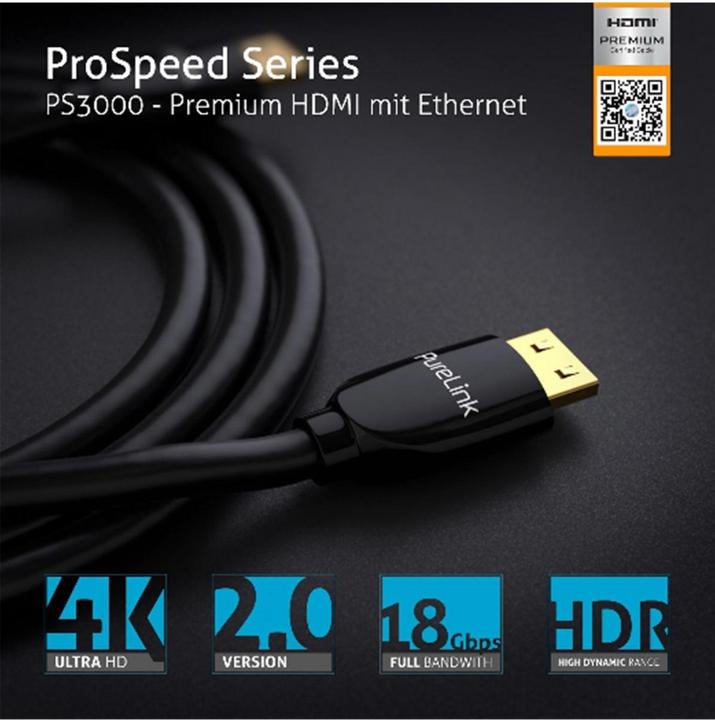 Produktbild Purelink HDMI (Typ A) — HDMI (Typ A) (1.50 m, HDMI)
