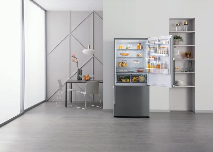 Produktbild Whirlpool W84BE 72 X 2 koel-vriescombinatie Vrijstaand 588 l E Roestvrijstaal (588 l)