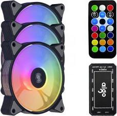 Actual product image Darkflash Tech Aigo AR12 PRO 3-in-1 computer fan kit (120 mm, 3 x)