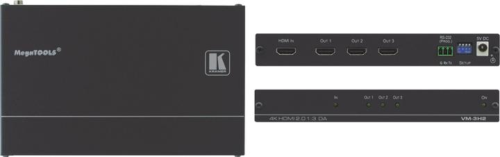 Actual product image MegaTOOLS VM-3H2 - Distribution amplifier