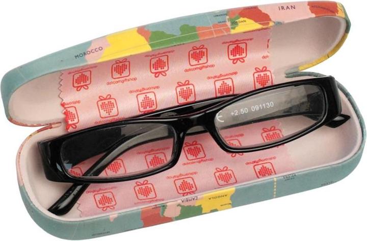 Actual product image Roost Spectacle Case World Map 24889 15x6x4cm