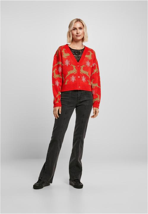 Immagine prodotto Urban Classics Cardigan natalizio corto oversize da donna (S)