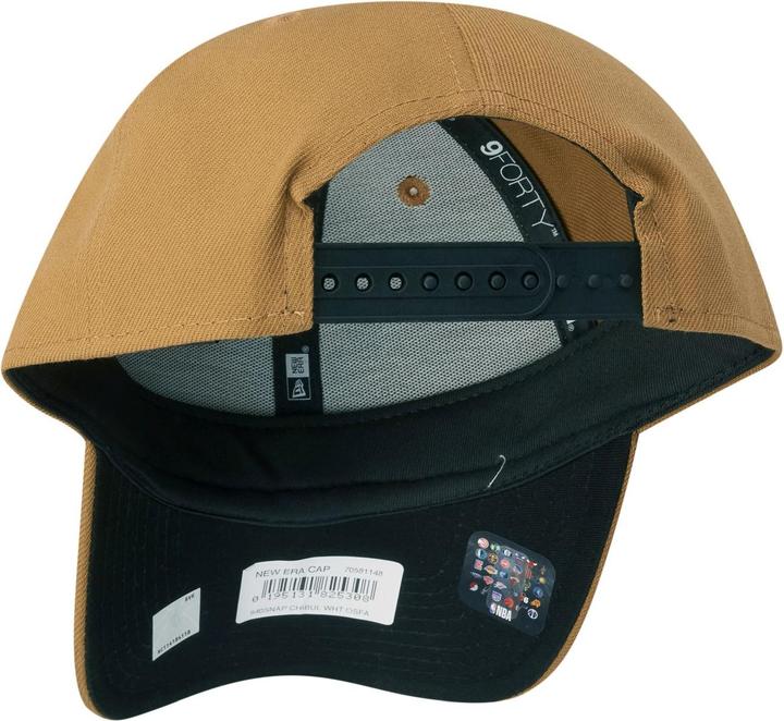 Actual product image New Era 9Forty Snapback Cap - NBA Chicago Bulls Wheat