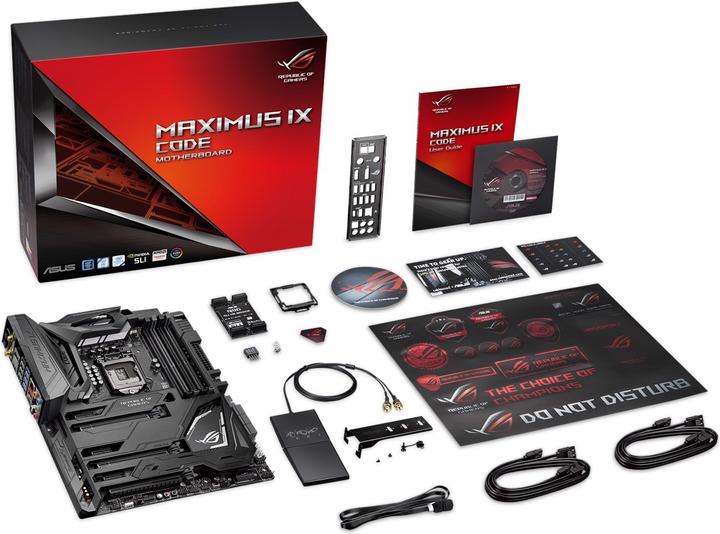 Actual product image ASUS Rog Maximus Ix Code (LGA 1151, Intel Z270, ATX)