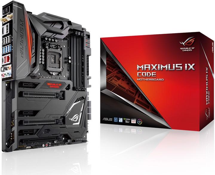 Actual product image ASUS Rog Maximus Ix Code (LGA 1151, Intel Z270, ATX)