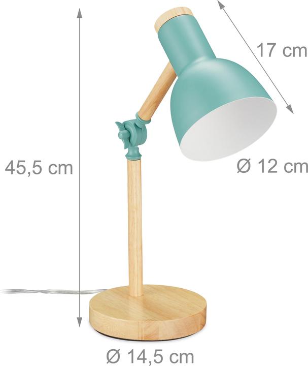 Image du produit Relaxdays Lampe de bureau (E14)