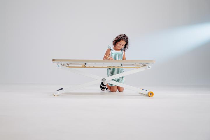 Image du produit PopTop La scrivania per bambini regolabile in altezza (115 x 65 x 86 cm)